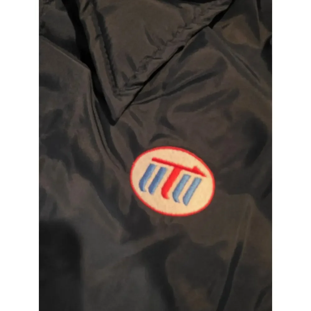 Vintage King Louie Black Jacket United Transportation Union Made in the USA 4XL